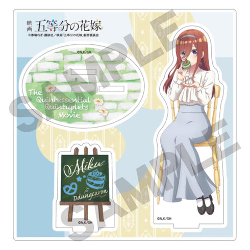 『五等分の花嫁』アクリルスタンド_中野三玖/ジャンクフード【202503再販】